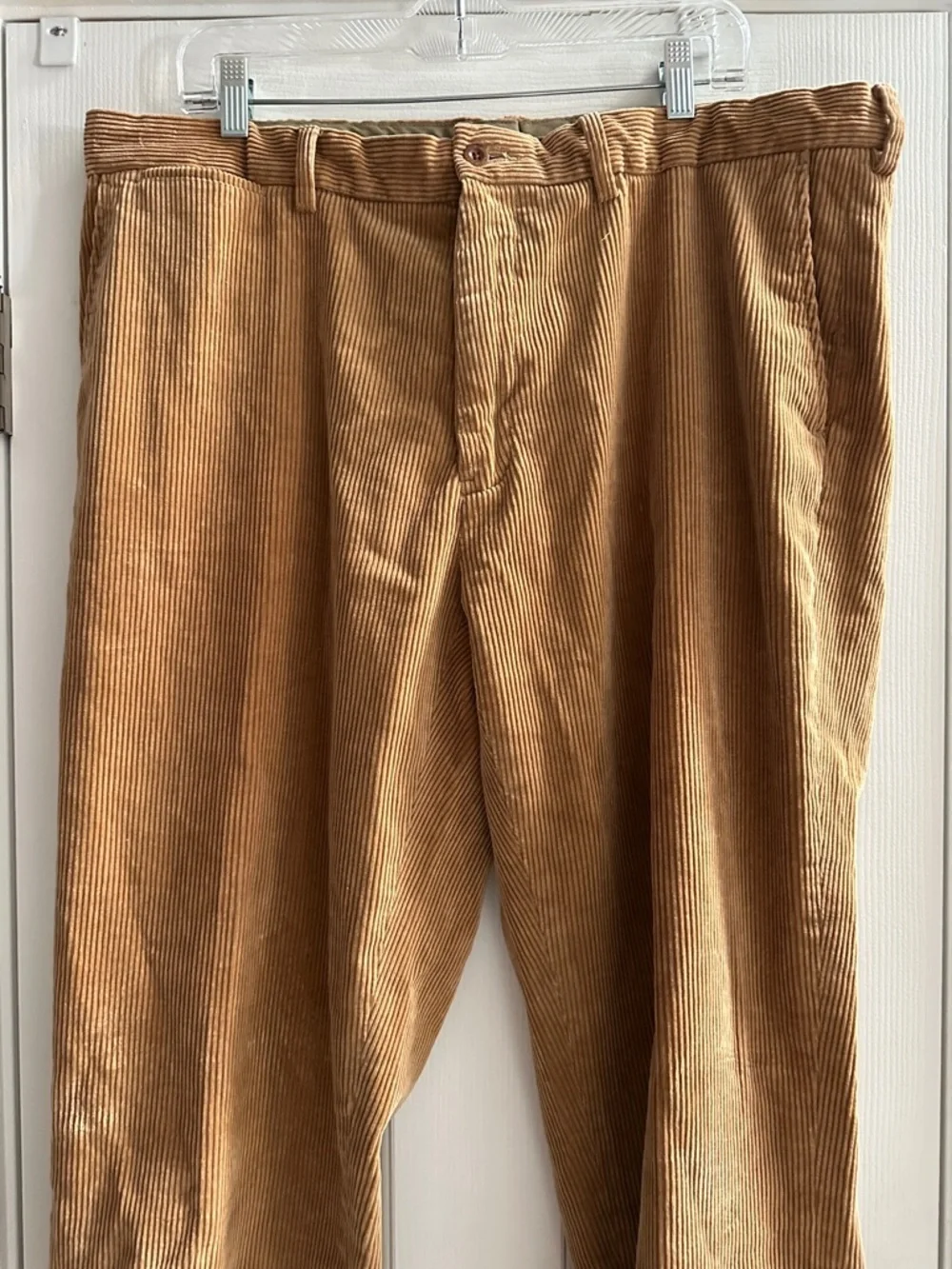 Vintage 90s Polo Ralph Lauren Men’s  Tan Corduroy Pants Preppy Men’s 40 x 30